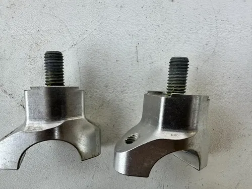 2015 KTM 250 SXF Stock 1 1/8 Fat Bar Mounts Handlebar Clamps Set Pair OEM
