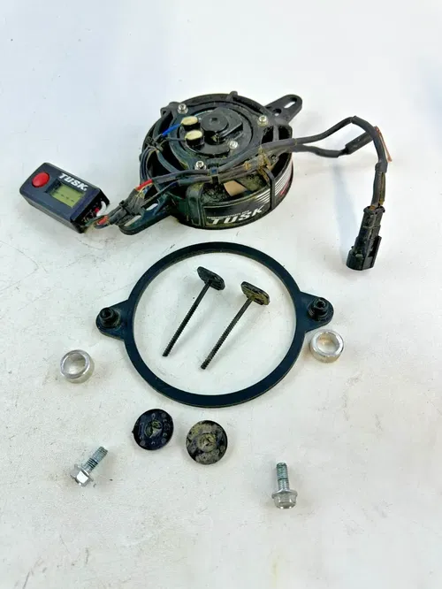 2024 Kawasaki KX250X Tusk Radiator Fan Kit Universal TESTED