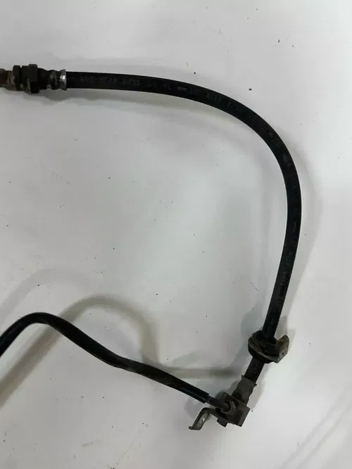 1986 Honda XL600LRFront Brake Cable Line Hard Pipe & Brackets OEM Stock