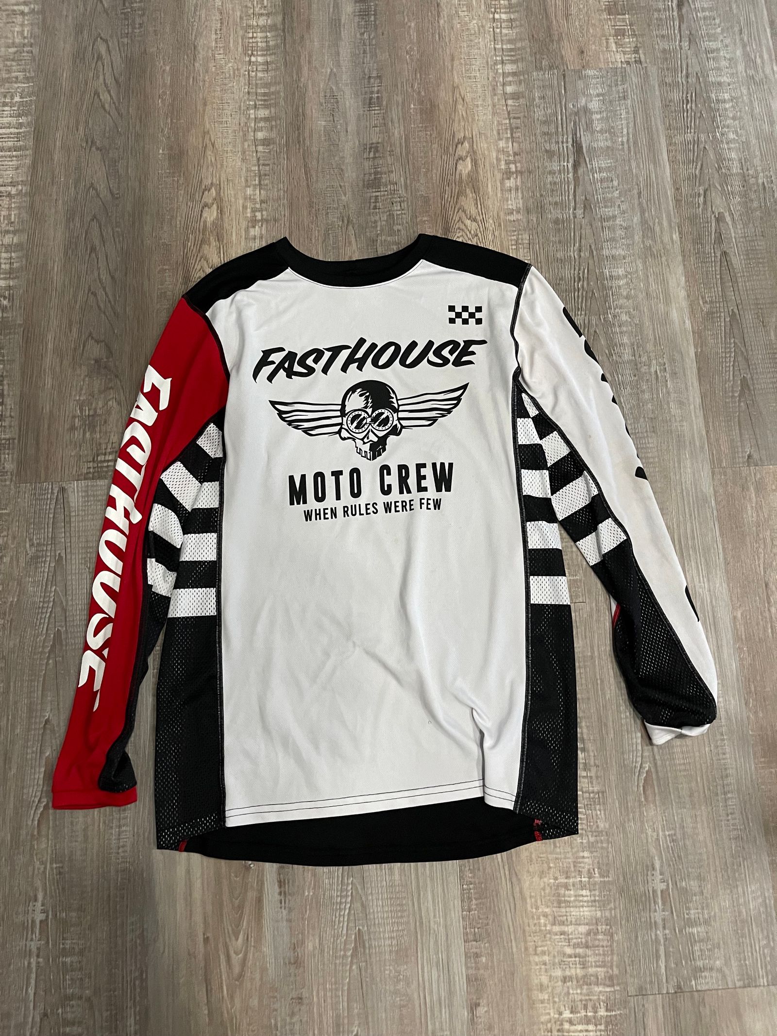 Fasthouse Off-Road Jersey - Black/Amber L