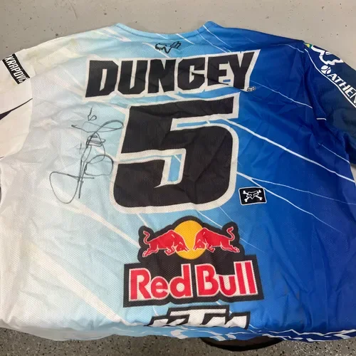 Signed Ryan Dungey Race Worn Jersey