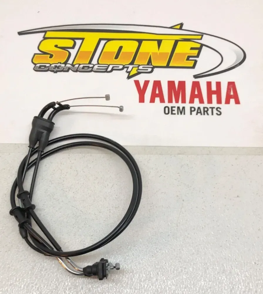 New OEM Yamaha WR450F YZ450F YZ450FX Twist Throttle Cables 2019 2020 2021 2022
