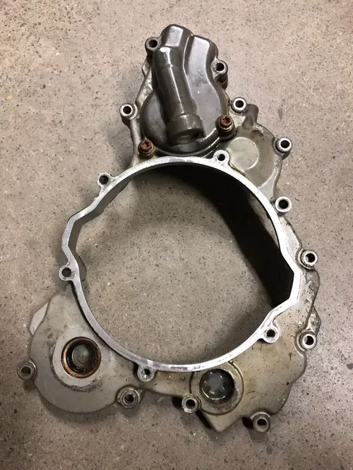 OEM 2009-2012 KTM 250 SX-F SXF XCF INNER CLUTCH COVER WATER PUMP COVER IMPELLER