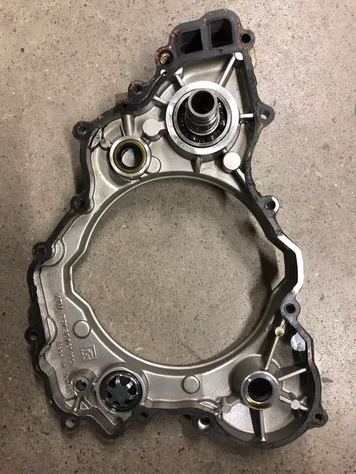 OEM 2009-2012 KTM 250 SX-F SXF XCF INNER CLUTCH COVER WATER PUMP COVER IMPELLER