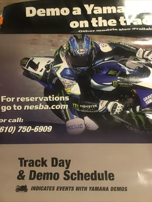 MONSTER#1 YAMAHA R1 R6 NESBA SUPERSPORT MOTORCYCLE 3X2 WALL POSTER BANNER SIGN
