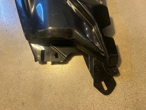 BLACK Can Am Maverick X3 Rear Left Drivers Side Fender Mud Guard Flare Plastic
