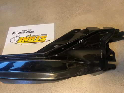 BLACK Can Am Maverick X3 Rear Left Drivers Side Fender Mud Guard Flare Plastic