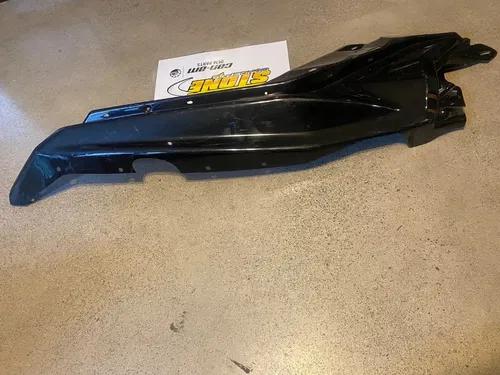 BLACK Can Am Maverick X3 Rear Left Drivers Side Fender Mud Guard Flare Plastic