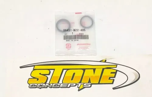 OEM HONDA FRONT REAR BRAKE CALIPER PISTON RUBBER SEALS 22mm 06451-MZ2-405