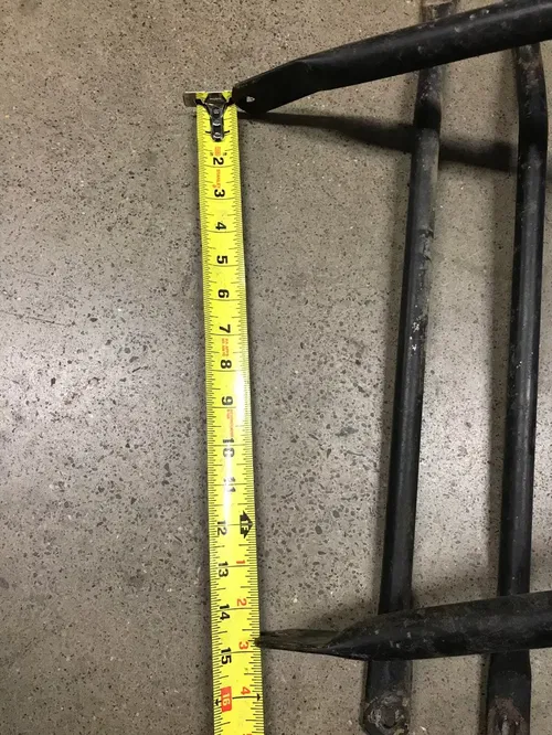 KAWASAKI KLT250 KLT 250 TRIKE THREE WHEELER CUSTOM FRONT CARGO RACK BASKET