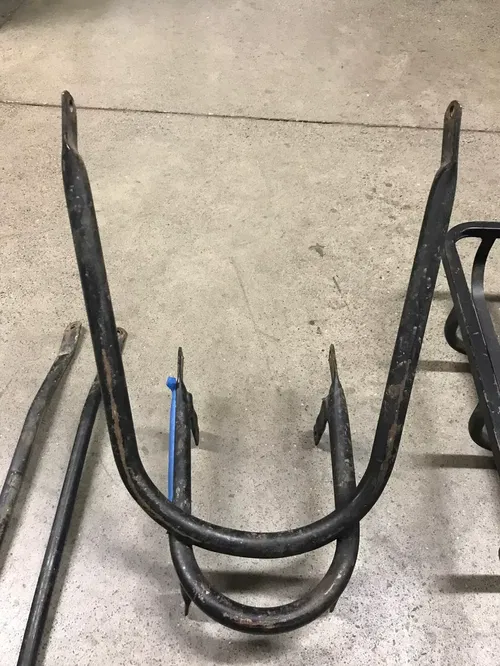KAWASAKI KLT250 KLT 250 TRIKE THREE WHEELER CUSTOM FRONT CARGO RACK BASKET