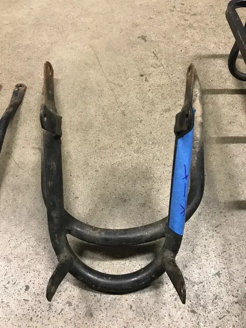 KAWASAKI KLT250 KLT 250 TRIKE THREE WHEELER CUSTOM FRONT CARGO RACK BASKET