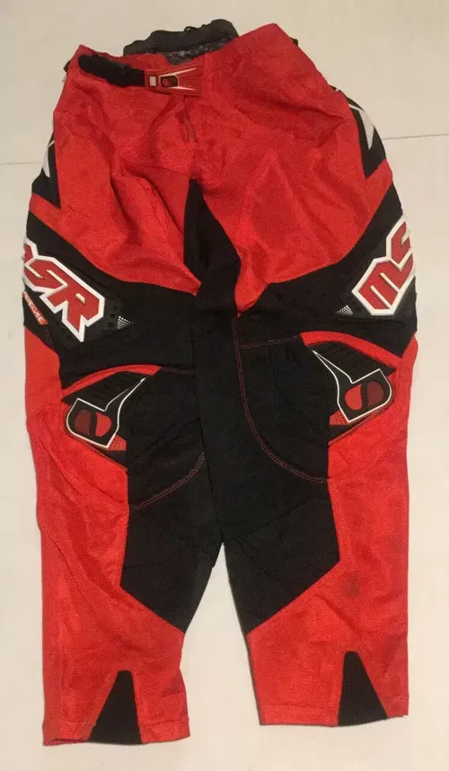 CHAD WIENEN LG LARGE JERSEY & PANTS SIZE 34 MSR RACING RED TEAM SUZUKI QUADZILLA