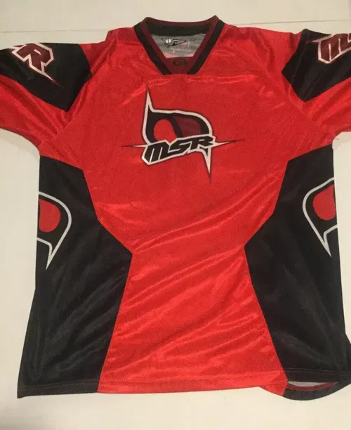 CHAD WIENEN LG LARGE JERSEY & PANTS SIZE 34 MSR RACING RED TEAM SUZUKI QUADZILLA