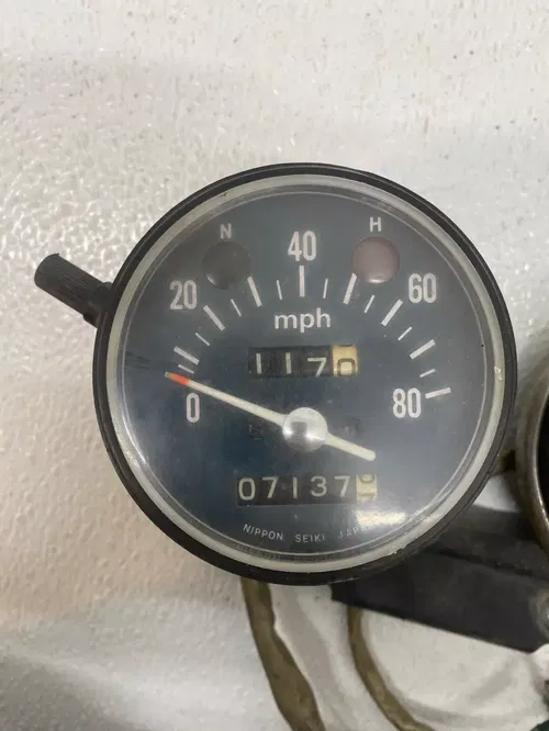 Honda CB CL Speedometer Tachometer Gauges OEM STOCK 125 CB125 CL125 80MPH