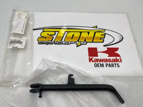 2017 - 2023 2022 Kawasaki Z 125 Z125 PRO OEM Kickstand Kick Stand 34024-0044-18R