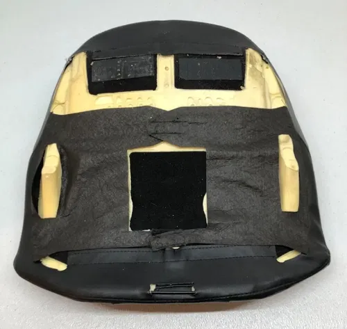 Used OEM Can-Am Maverick 1000 R X3 Turbo Black Seat Back Cushion Bottom Set