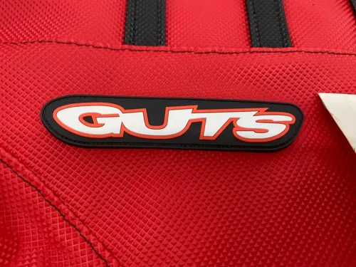 NEW GUTS RACING GRIPPER SEAT COVER RED W RIBS YAMAHA YFZ450R YFZ 450R 450X 09+