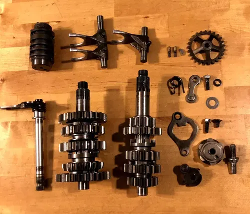 OEM KAWASAKI 2023 KX250 KX250X TRANSMISSION TRANNY GEARS SHIFTER SHIFT FORK DRUM