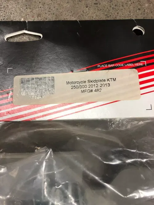 New MSR 467 Skid Plate Guard KTM 250 300 12 13 2012 2013