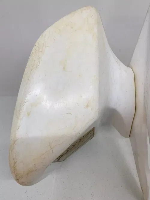 OEM STOCK HONDA LEFT FRONT FENDER WHITE PLASTIC HONDA TRX450R TRX450ER TRX 450R