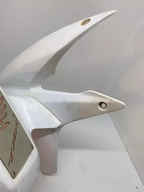 OEM STOCK HONDA LEFT FRONT FENDER WHITE PLASTIC HONDA TRX450R TRX450ER TRX 450R