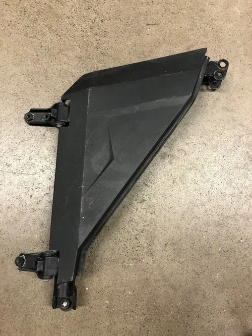 OEM 2016-22 POLARIS RZR TURBO S LEFT DOOR PANEL COVER BOLSTER FRAME HINGE MOUNT