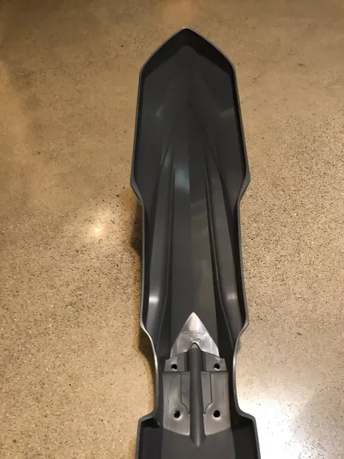 POLISPORT FRONT SIDE FENDER PANELS NARDO GREY Honda CRF250RX CRF450RX