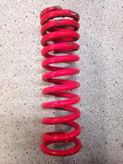 PEP FOX SHOCK MAIN SPRING REAR 10" 285 LBS 2 1/8 ID TRX450R YFZ450R LTR450 400EX