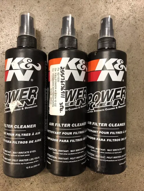 K&N POWER KLEEN AIR FILTER CLEANER 12 OZ 62-1530 SET OF THREE 3PK