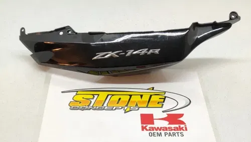 OEM 2012-2020 Kawasaki Ninja ZX-14R Right Side Tail Fairing Cover Cowl Plastic