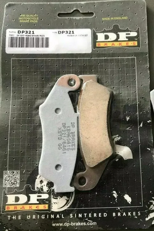 DP SINTERED BRAKE PADS DP321 CR125 CRF450R RM125 YZ125 YZ250 YZ250F YZ450F RM250