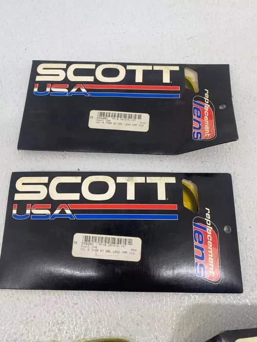 Scott Goggles MX Voltage R Thermal Anti-Fog Amber Replacement Lens  SET OF THREE
