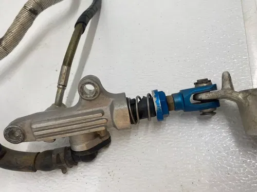 YAMAHA YFZ450R YFZ450X REAR BRAKE MASTER CYLINDER PEDAL CALIPER LINE HOSE SET UP