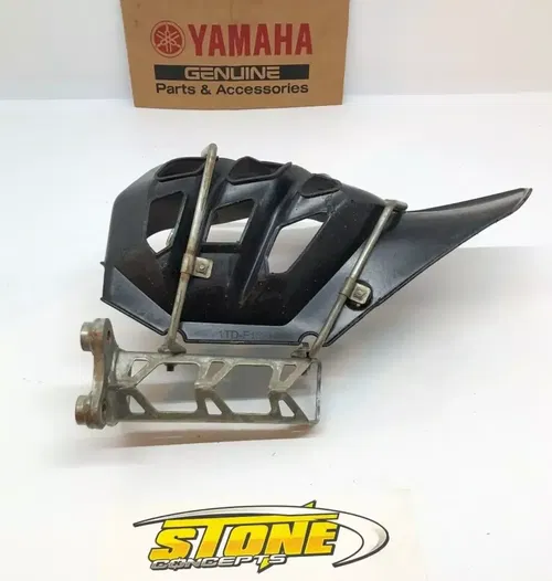 OEM GENUINE YAMAHA YFZ450R RIGHT SIDE HEEL GUARD FOOT PEG REST 2014-2024 YFZ450X