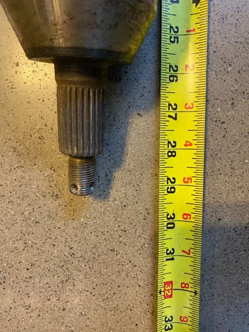 POLARIS RZR 1000 XP 4 REAR HALF SHAFT AXLE ASSEMBLY 14-17 2014-2017 15 16 USED