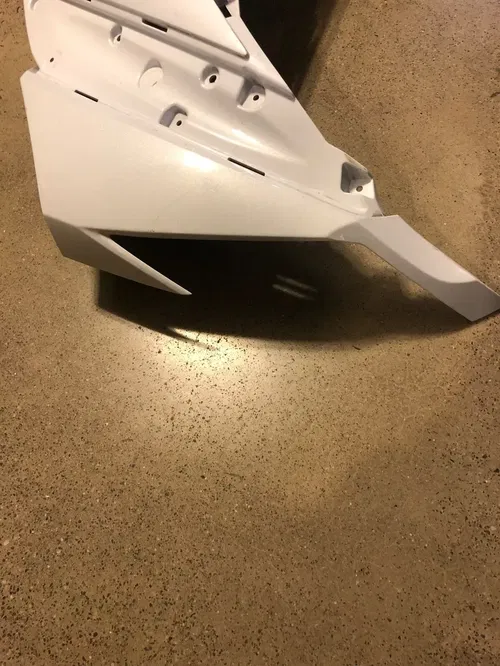 13-17 Kawasaki EX300 Ninja 300 Left Side Mid Lower Fairing Cowling Upper Cowl 15