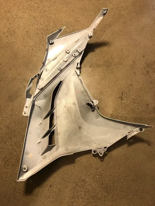 13-17 Kawasaki EX300 Ninja 300 Left Side Mid Lower Fairing Cowling Upper Cowl 15