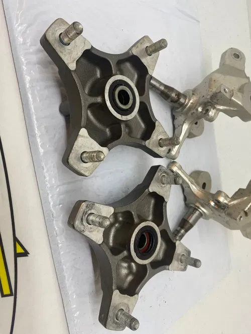 TRX HONDA TRX450R RIGHT LEFT 450R FRONT WHEEL HUBS SPINDLES HUB SET 450ER 06-14