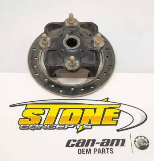 OEM 17-22 CAN-AM MAVERICK X3 FRONT REAR WHEEL HUB & REAR ROTOR 705502122