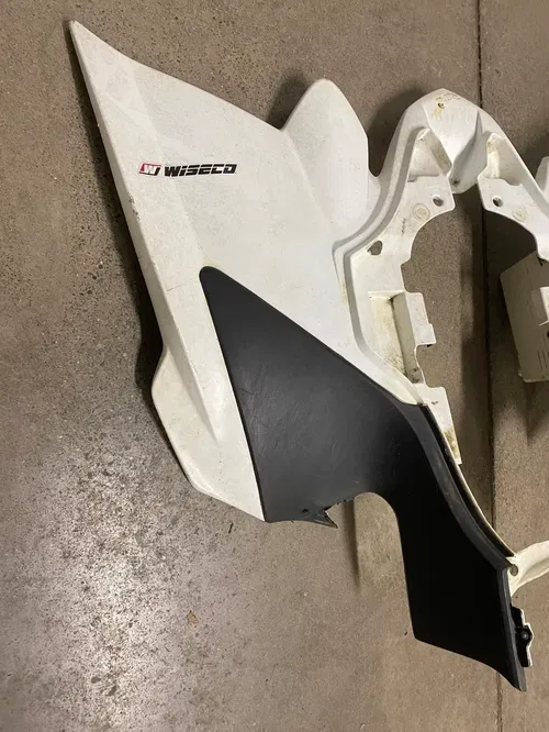2009-2013 YFZ450R WHITE OEM Yamaha Full Plastics Set Front Rear Sides Plastics