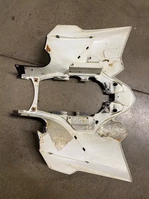 2009-2013 YFZ450R WHITE OEM Yamaha Full Plastics Set Front Rear Sides Plastics
