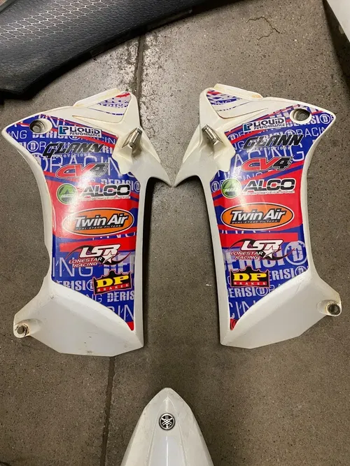 2009-2013 YFZ450R WHITE OEM Yamaha Full Plastics Set Front Rear Sides Plastics