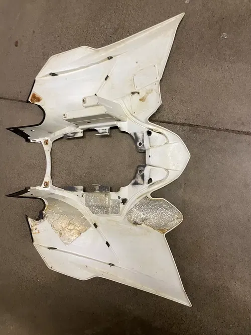 2009-2013 YFZ450R WHITE OEM Yamaha Full Plastics Set Front Rear Sides Plastics