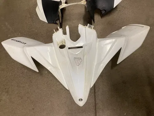 2009-2013 YFZ450R WHITE OEM Yamaha Full Plastics Set Front Rear Sides Plastics