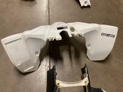 2009-2013 YFZ450R WHITE OEM Yamaha Full Plastics Set Front Rear Sides Plastics