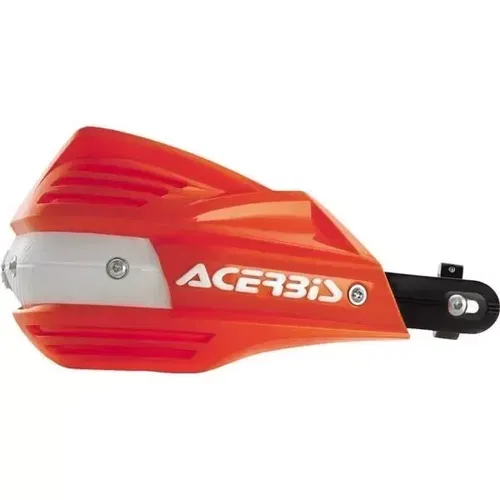 Acerbis X-Factor Handguards Hand Guards Shields Orange 16 White KTM SXF XCF