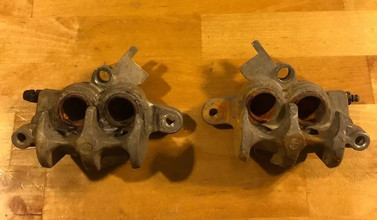 04-14 HONDA TRX450R TRX450ER FRONT BRAKE CALIPERS RIGHT LEFT OEM TRX 450R 450ER