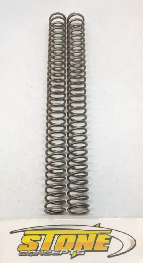 Front Fork Springs Set 18.5" 470mm Long 41mm Outer Diameter 3.0 N .34 KG 19 LBS
