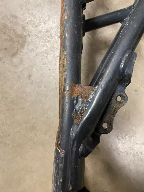 2006-2014  HONDA TRX450R TRX 450R OEM STOCK MAIN FRAME TEIXEIRA TECH
